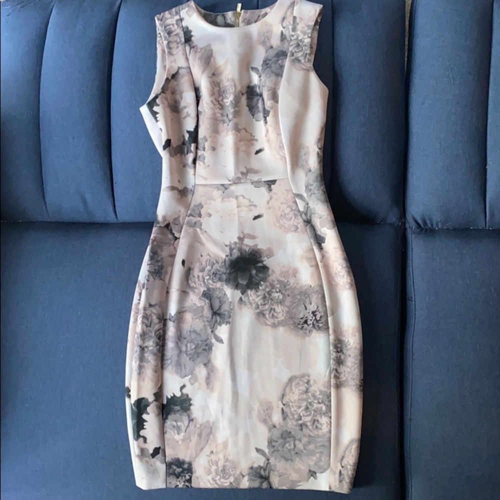 Stunning Calvin Klein Floral Professional Dress